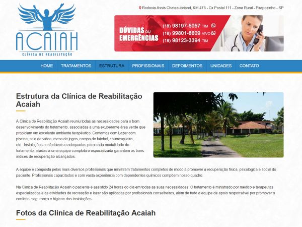 Clínica de Reabilitação Acaiah